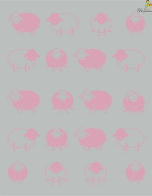 Плед LightHouse Happy Sheep 140*200 рожевий